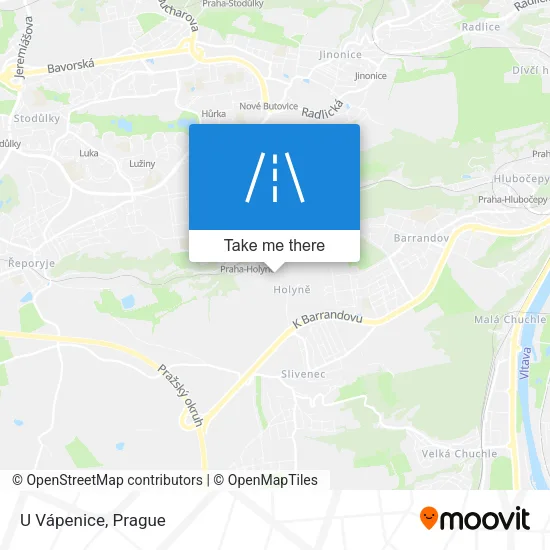 Карта U Vápenice