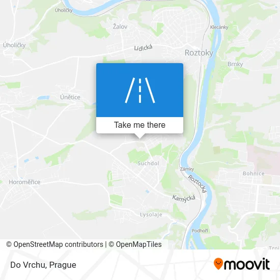 Карта Do Vrchu