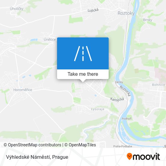 Výhledské Náměstí map