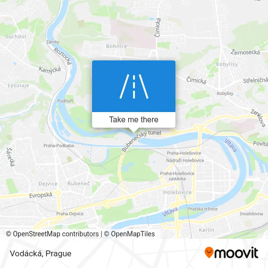 Карта Vodácká