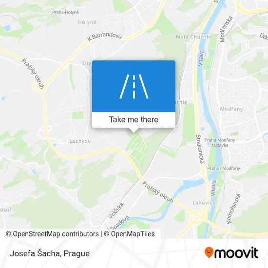 Карта Josefa Šacha