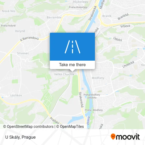 Карта U Skály