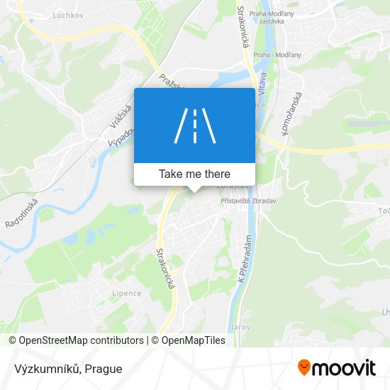 Výzkumníků map