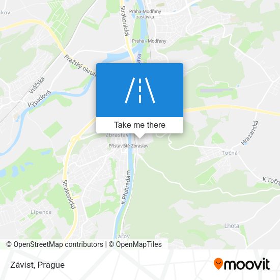 Карта Závist