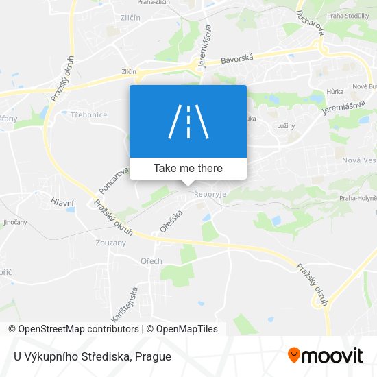 U Výkupního Střediska map