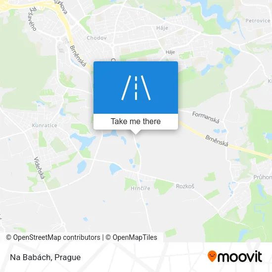 Карта Na Babách