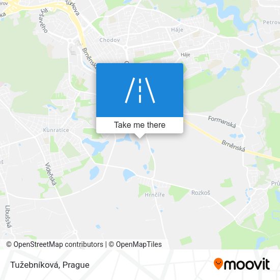 Tužebníková map