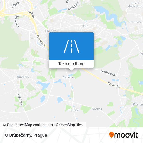 U Drůbežárny map