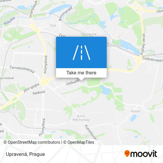 Карта Upravená
