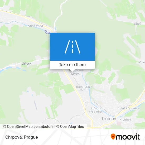 Карта Chrpová