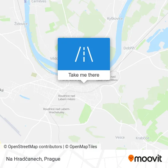 Карта Na Hradčanech