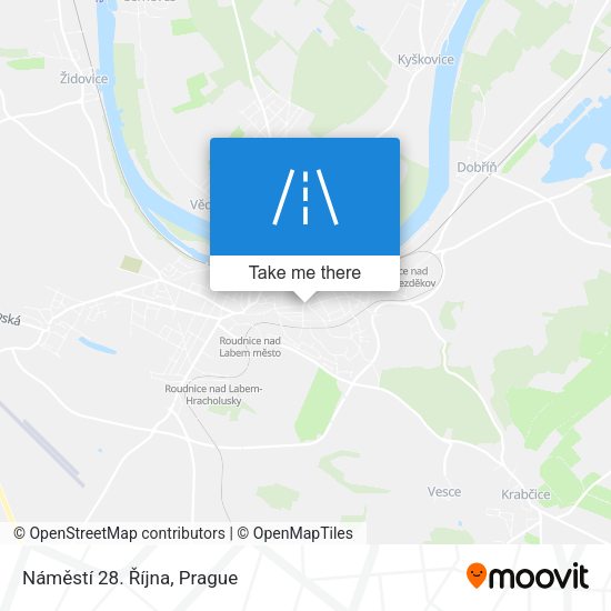 Náměstí 28. Října map