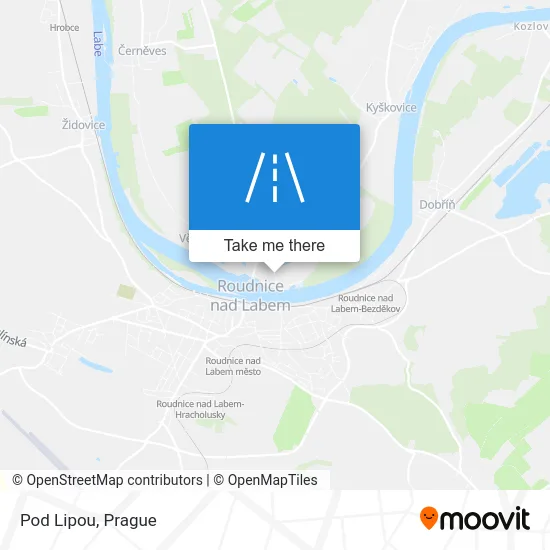 Карта Pod Lipou