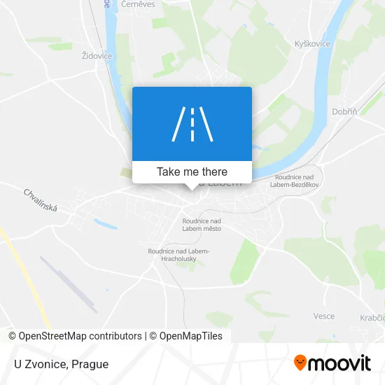 Карта U Zvonice