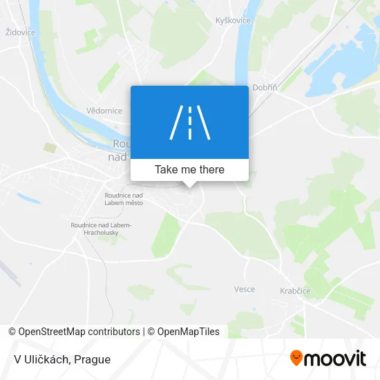 Карта V Uličkách