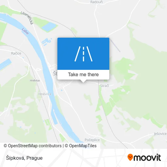 Карта Šípková