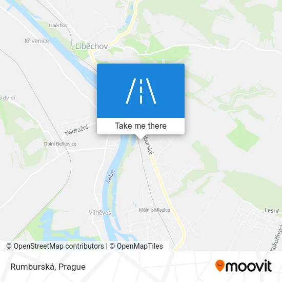 Rumburská map