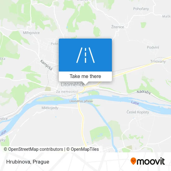 Карта Hrubínova