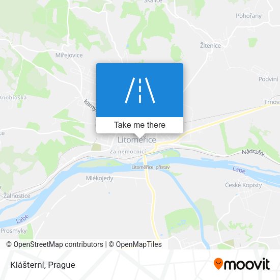 Klášterní map