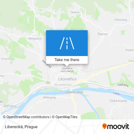 Карта Liberecká