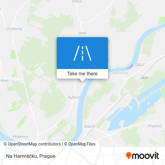 Карта Na Hamráčku