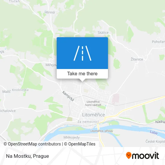 Карта Na Mostku