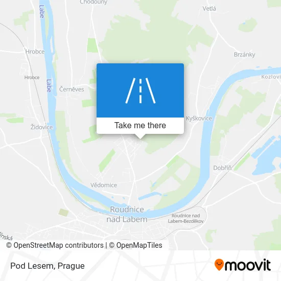 Карта Pod Lesem