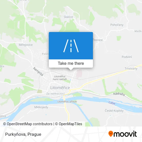 Карта Purkyňova