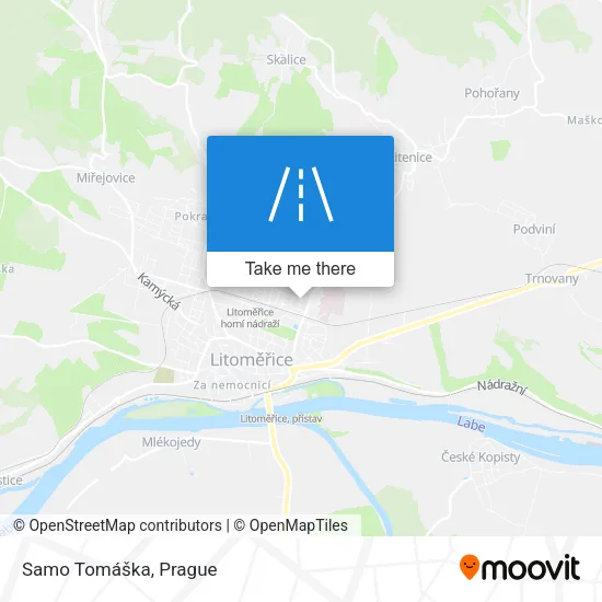 Карта Samo Tomáška