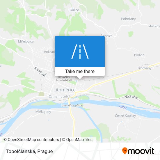 Topolčianská map