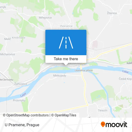 Карта U Pramene