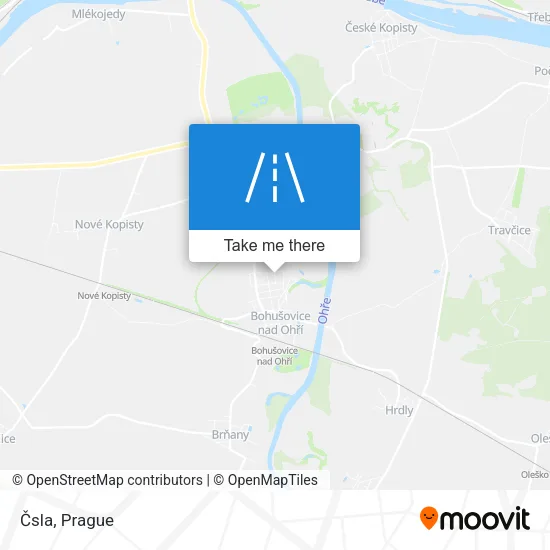 Карта Čsla