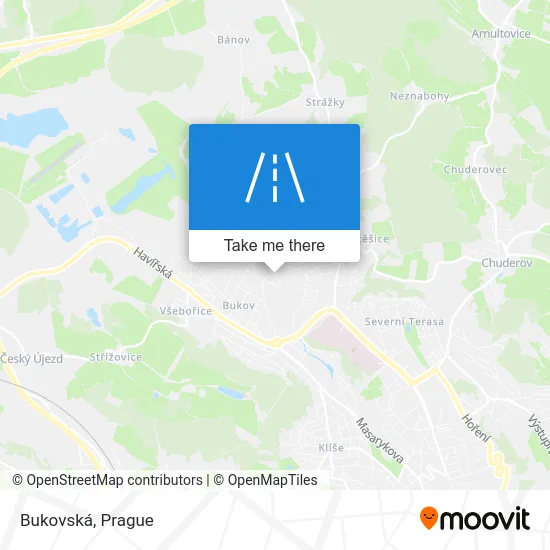 Карта Bukovská