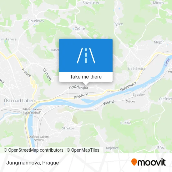 Карта Jungmannova