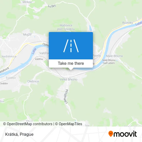 Карта Krátká