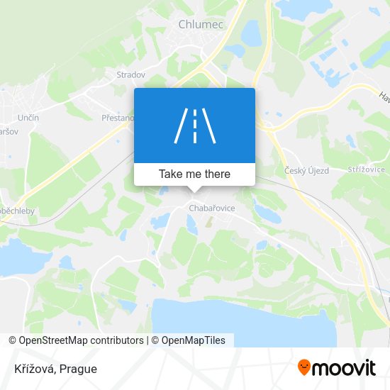 Křížová map