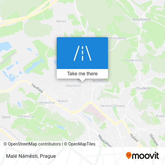 Malé Náměstí map