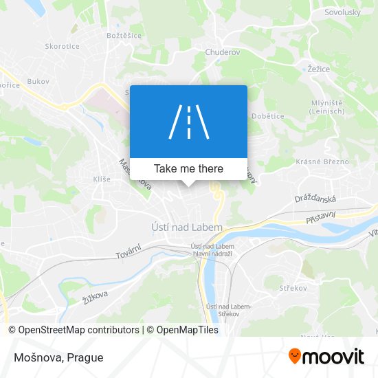 Карта Mošnova