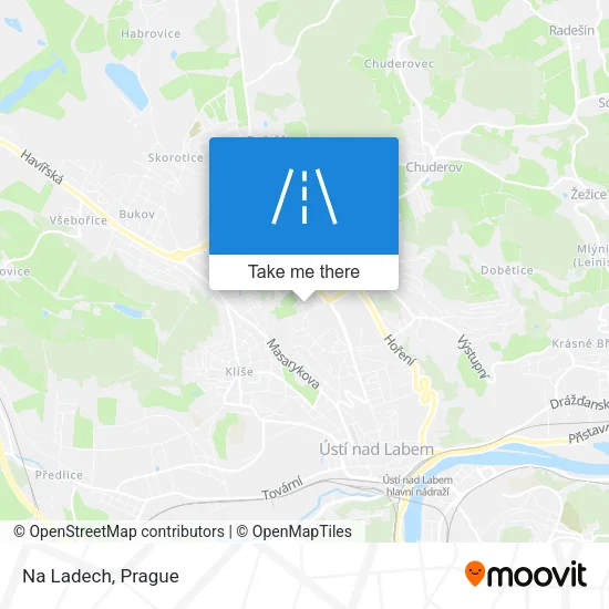 Карта Na Ladech