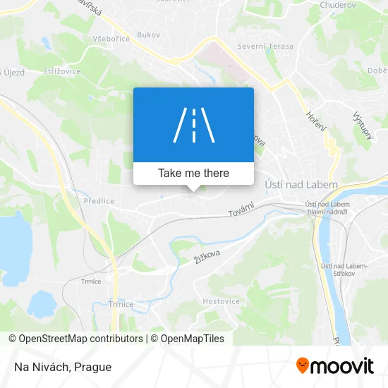Карта Na Nivách