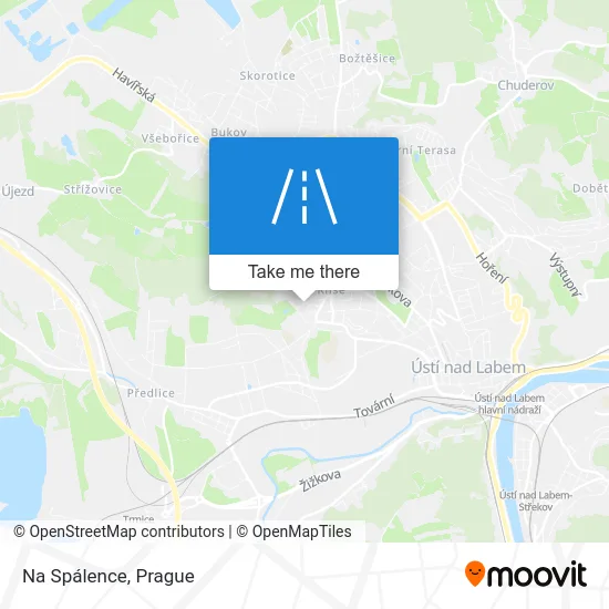 Карта Na Spálence