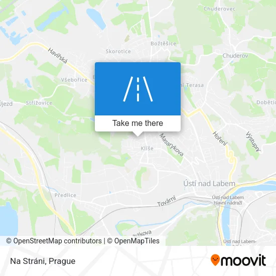 Карта Na Stráni
