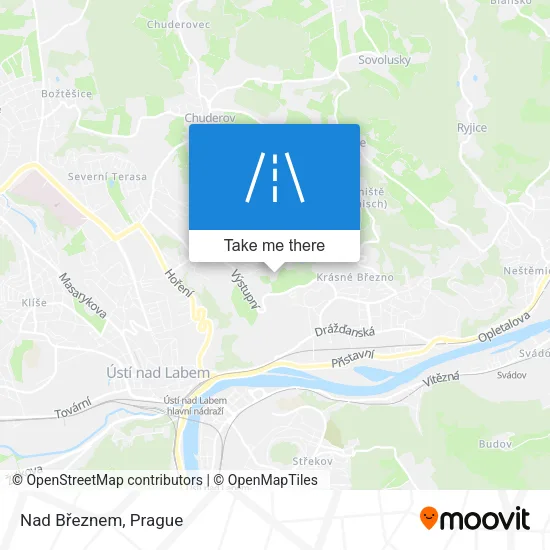 Карта Nad Březnem
