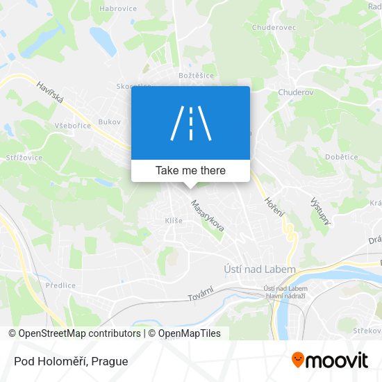 Pod Holoměří map