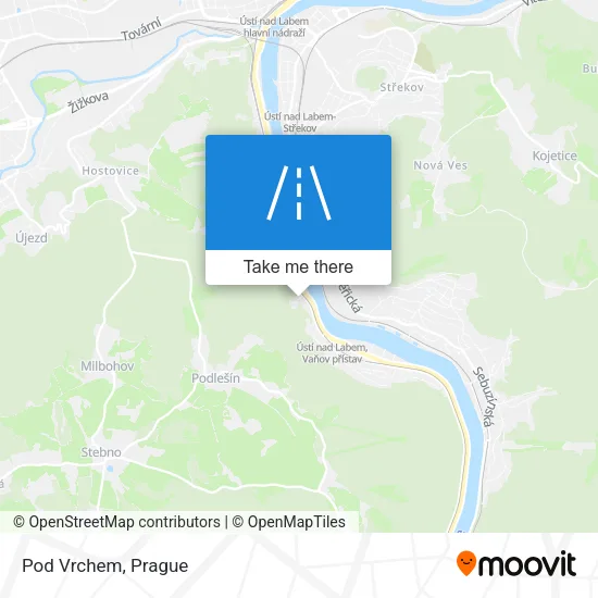 Карта Pod Vrchem