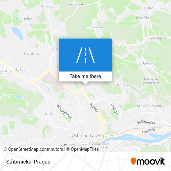 Stříbrnická map