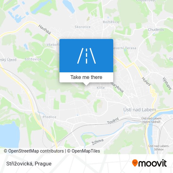 Střížovická map