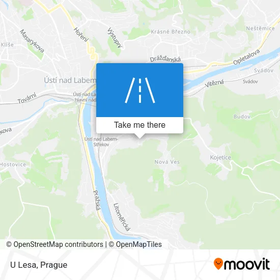 Карта U Lesa