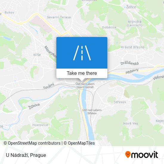 U Nádraží map