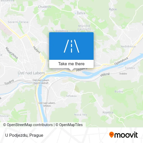 Карта U Podjezdu